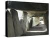 France, Brittany, Esse Department, La Roche-Aux-Fees, Megalithic Monument, Interior of Dolmen-null-Stretched Canvas