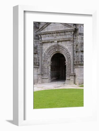 France, Brittany, Finist?re, Guimiliau, Portal of the Church of Saint Miliau-Andreas Keil-Framed Photographic Print