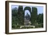 France, Brittany, Garden of 18th Century Caradeuc Castle-null-Framed Giclee Print