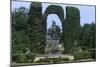 France, Brittany, Garden of 18th Century Caradeuc Castle-null-Mounted Giclee Print