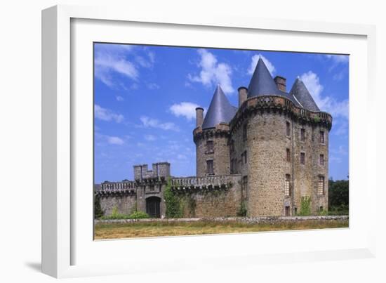 France, Brittany, Ille-Et-Vilaine, Broualan Landal Castle-null-Framed Giclee Print