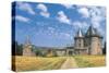 France, Brittany, Ille Et Vilaine, Broualan, Landal Castle-null-Stretched Canvas