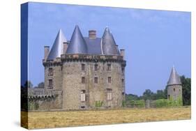 France, Brittany, Ille-Et-Vilaine, Broualan Landal Castle-null-Stretched Canvas