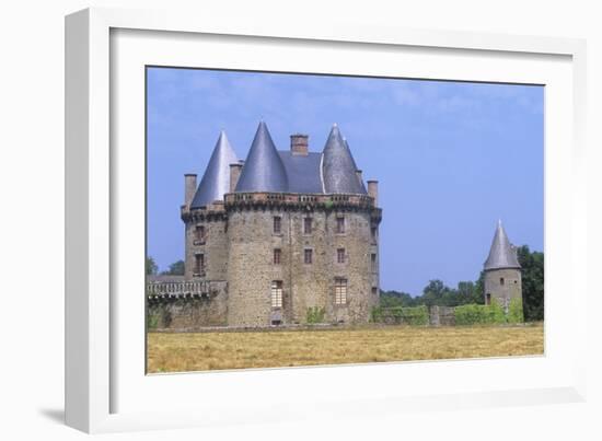 France, Brittany, Ille-Et-Vilaine, Broualan Landal Castle-null-Framed Giclee Print