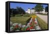France, Brittany, Ille-Et-Vilaine, Pleurtuit, Gardens of 18th Century Montmarin Castle-null-Framed Stretched Canvas