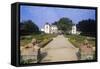 France, Brittany, Ille-Et-Vilaine, Pleurtuit, Gardens of 18th Century Montmarin Castle-null-Framed Stretched Canvas