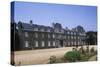 France, Brittany, Main Façade and Garden of 18th Century Caradeuc Castle-null-Stretched Canvas
