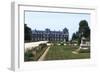 France, Brittany, Main Façade and Garden of 18th Century Caradeuc Castle-null-Framed Giclee Print