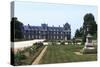 France, Brittany, Main Façade and Garden of 18th Century Caradeuc Castle-null-Stretched Canvas