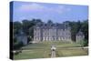 France, Brittany, Morbihan, Fortress and Garden of 18th Century Loyat Castle-null-Stretched Canvas