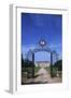 France, Brittany, Morbihan, Guegon, Entrance Gate to Treganteur Castle-null-Framed Giclee Print