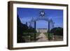 France, Brittany, Morbihan, Guegon, Entrance Gate to Treganteur Castle-null-Framed Giclee Print