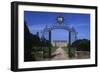 France, Brittany, Morbihan, Guegon, Entrance Gate to Treganteur Castle-null-Framed Giclee Print