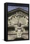 France, Brittany, Morbihan, Guegon, Frieze on Treganteur Castle-null-Framed Stretched Canvas