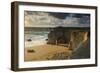 France, Brittany, Morbihan, Peninsula Quiberon, Rock Gatein the C™te Sauvage-Andreas Keil-Framed Photographic Print