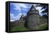 France, Brittany, Morbihan, Pontivy Rohan Castle-null-Framed Stretched Canvas