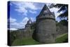France, Brittany, Morbihan, Pontivy Rohan Castle-null-Stretched Canvas