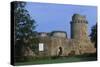 France, Brittany, Ruins of 13th Century Castle of Tonquédec-null-Stretched Canvas