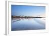 France, Brittany, Saint Malo. the Old and New Town from the Sea.-Ken Scicluna-Framed Photographic Print