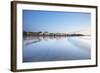 France, Brittany, Saint Malo. the Old and New Town from the Sea.-Ken Scicluna-Framed Photographic Print