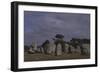 France, Brittany, Surroundings of Carnac, Prehistoric Megalithic Stone Alignments, Kermario Menhir-null-Framed Giclee Print