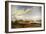 France, Burgundy, Chalon-Sur-Saone, View in 1837-Eugene Flandin-Framed Giclee Print