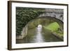 France, Burgundy, Nievre. Approaching Pont Port Brule, La Collancelle-Kevin Oke-Framed Photographic Print