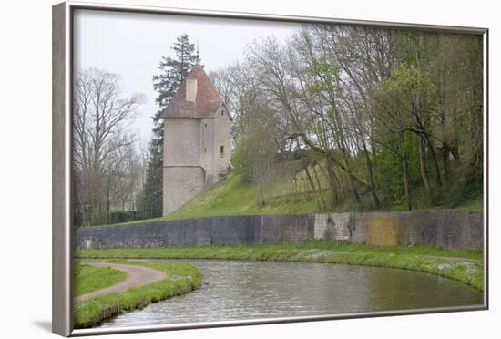 France, Burgundy, Nievre, Chatillon En Bazois. Old Stone Tower-Kevin Oke-Framed Photographic Print