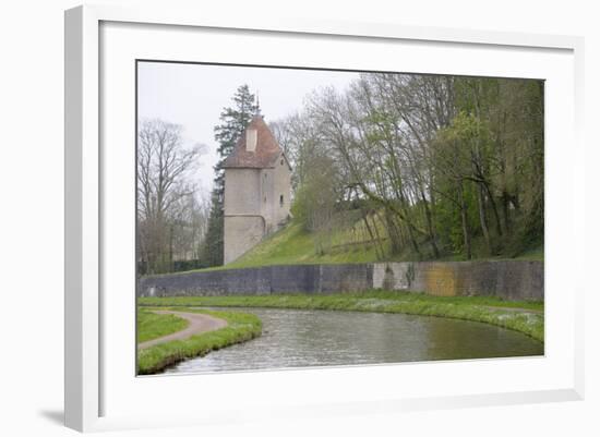 France, Burgundy, Nievre, Chatillon En Bazois. Old Stone Tower-Kevin Oke-Framed Photographic Print