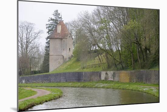 France, Burgundy, Nievre, Chatillon En Bazois. Old Stone Tower-Kevin Oke-Mounted Photographic Print