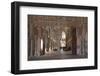 France, Burgundy, Vezelay Abbey, View from the Main Portal and Trumeau of St. John the Baptist-Samuel Magal-Framed Photographic Print