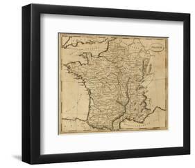 France, c.1812-Aaron Arrowsmith-Framed Art Print