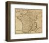 France, c.1812-Aaron Arrowsmith-Framed Art Print