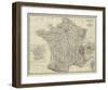 France, c.1861-Alexander Keith Johnston-Framed Art Print