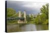 France, Centre, Chatillon Sur Loire. Pont De Chatillon Sur Loire-Kevin Oke-Stretched Canvas