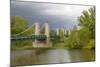 France, Centre, Chatillon Sur Loire. Pont De Chatillon Sur Loire-Kevin Oke-Mounted Photographic Print