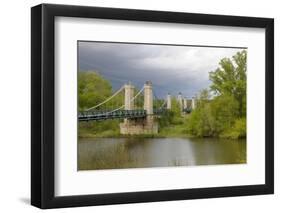 France, Centre, Chatillon Sur Loire. Pont De Chatillon Sur Loire-Kevin Oke-Framed Photographic Print