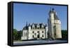 France, Centre, Indre-Et-Loire, Chateau De Chenonceau.-Amar Grover-Framed Stretched Canvas