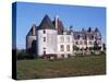 France, Centre, Indre-Et-Loire, Sonzay, La Motte Castle-null-Stretched Canvas