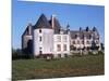 France, Centre, Indre-Et-Loire, Sonzay, La Motte Castle-null-Mounted Giclee Print