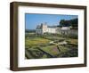 France, Centre, Villandry Castle, View with Renowned 16th Century French Gardens-null-Framed Giclee Print