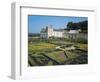 France, Centre, Villandry Castle, View with Renowned 16th Century French Gardens-null-Framed Giclee Print