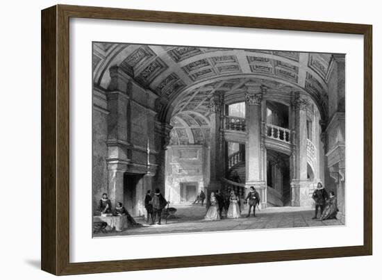 France Chambord-Thomas Allom-Framed Art Print