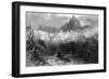 France Chamonix-WH Bartlett-Framed Art Print