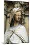 France, Champagne-Ardenne, Reims, Gothic Cathedral of Notre-Dame, Sculpture-null-Mounted Giclee Print