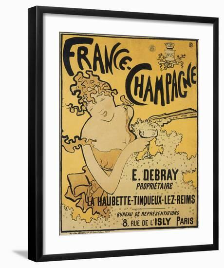 France-Champagne-Pierre Bonnard-Framed Premium Giclee Print