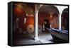 France, Chateau De Cagnes-Sur-Mer, Lower Gallery-null-Framed Stretched Canvas