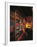 France, Chateau De Chatillon-En-Bazois, Library Interior-null-Framed Giclee Print