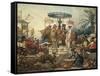 France, Chinoiseries, the Chinese Wedding-null-Framed Stretched Canvas