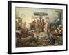 France, Chinoiseries, the Chinese Wedding-null-Framed Giclee Print